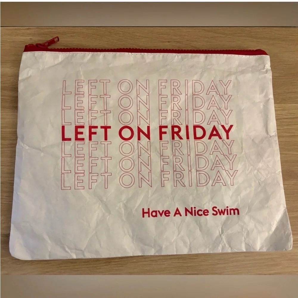 Left On Friday Wet Swimsuit Bag NWT - Picture 2 of 5